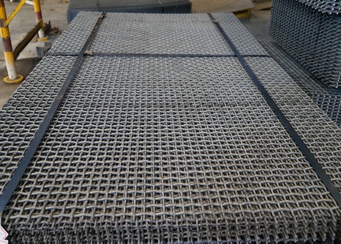 高い硬度の石切り場の網の耐久性Mnの鋼線 2
