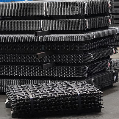 最適な透気性 クリップワイヤースクリーン網 石灰炭と鉱石のための集積砂石