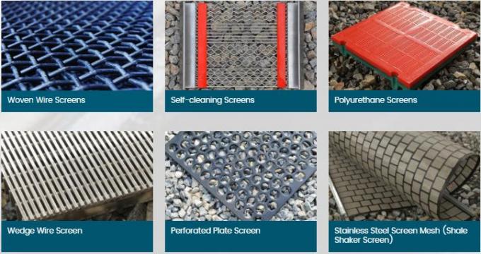 ISO9001 65Mn鋼線の布の砂の砂利スクリーンの網は30%の耐用年数を増やします 2